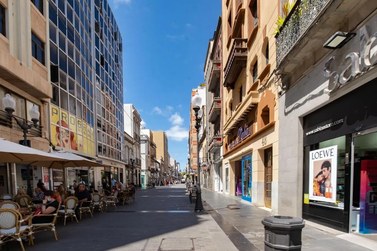 ラスパルマス・デ・グランカナリアTriana Centro Ciudad Con Increibles Vistas Al Marアパートメント アパート ラスパルマス・デ・グランカナリア